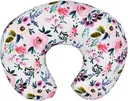 Nursing Pillowcase | Printing Baby Pillow Cover for Girls,Breastfeeding Pillow Slipcover for Baby Girls, Soft Snug Fits On Newborn Feeding Pillow Pisole