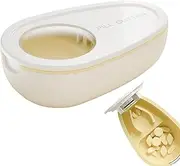 Pill for Small or Large Pills - Multifunctional Pill Cutter | Pill Cutter Splitter with Dispenser for Pills, Tablets, Portable Tablet Pill Crusher