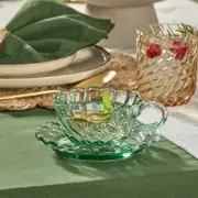 Fleur Glass Teacup and Saucer Set [MUSLFLETS24]