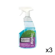 3 x Boston Bathroom Cleaner 750ML - Remove Stubborn Soap Scum Grimed Stains