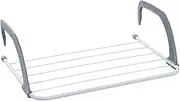 Balcony Cloth Drying Hanger, Adjustable Laundry Drying Rack, Folding Clothes Hanger Stand, Cloth Hanger Rack, Clothes Airer Drying Rack, 50 * 35 * 15.5CM