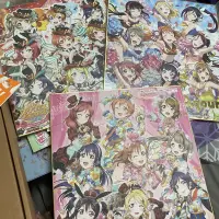 在飛比找蝦皮購物優惠-Love Live 感謝祭 金箔色紙 大色紙 色紙 love