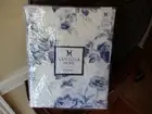 NIP Vantona Home Classic Marie Blue Floral Queen Sheet Set 200TC Cotton Percale