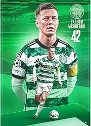 Celtic FC McGregor 23/24 Action Poster A2