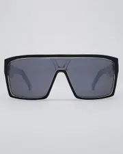 [Unit] Unit Men's Command Polarised Sunglasses in Black/Silver Polar One Size Black/Silver Polar