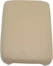 CRAZYPARTS Center Console Lid Fit for 2007-2017 Chevy Traverse, Enclave, Acadia Front Floor Console Armrest Replacement Color Beige