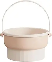 JR Joyreap 3 In1 Makeup Brushes Cleaner Sponge Brush Washing Box Makeup Brush Drying Basket (Beige)