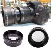HD 2.2X OPTICAL ZOOM LENS FOR CANON REBEL EOS T3 T3I XTI XS XSI T6 300D 400D T5
