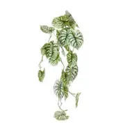E Style 90cm Artificial Anthurium Vine Hanging Plant Faux Decor Green/White