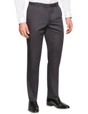 [Van Heusen] Tailored Business Trouser in Charcoal