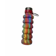 New Advocare Silicone TIE DYE Collapsible Bottle running hiking fishing 18Oz*