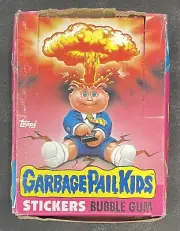 1985 Topps Garbage Pail Kids Series 1 EMPTY Box READ
