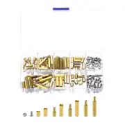 120Pcs M3 Brass Spacer Hex Column Screw Nut Assortment Kit for Raspberry Pi