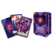7.5*4.5cm Genuine Buffy the Vampire Slayer TINY Tarot Deck & Guidebook Mini Size