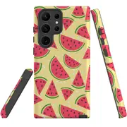 For Samsung Galaxy S23 Ultra Case Shielding Cover, Watermelons
