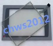1 PCS AB Touch Screen Panel Glass for 2711P-T12C4A8 2711P-T12C4D9 with Overlay