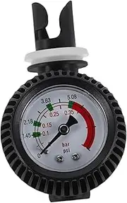 VANZACK Boat Pressure Gauge Inflatable Boat Air Valve for Surfboard Pressure Tester