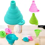 Compact Collapsible Funnel for Fuel Oil and Spices Easy to Store and Carry