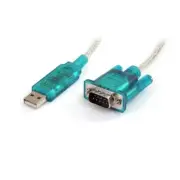 StarTech ICUSB232SM3 3ft USB to RS232 DB9 Serial Adapter Cable - M/M DB-9 Male