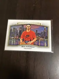 在飛比找Yahoo!奇摩拍賣優惠-BEN SIMMONS   2017  新人RC 卡