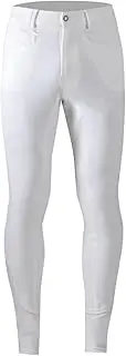 エクリベルタ(EQULIBERTA) Ecruberta New Riding Culottes Full Grip Men's Leggings White