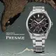 SEIKO精工 PRESAGE 新銳系列 麻葉圖騰 黑鳶色 機械腕錶 (6R21-01H0D/SPB307J1) SK044