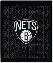 Brooklyn Nets Echo Wordmark Blanket