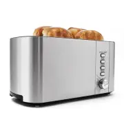 ELITE ECT2435 LONG SLOT 4 SLICE TOASTER