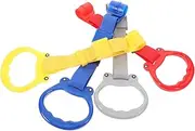 CLISPEED 4pcs Assisted Fence Pull up Bars Fence Standing Support Play Pen Accessories Fencing Pull up Rings Play Rings Nylon