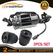 For BMW X5 F15 X6 Rear Air Suspension Spring Bag & Compressor Pump w/Valve Block (for: BMW)