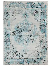 [Rug Culture] Alexa Transitional Rug in Blue Grey