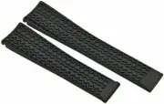 TAG Heuer rubber watch band for Carrera Cal. 1887 CAR201x, CAR2A1x, CAR2A8x
