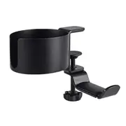 360-degree Rotating Metal Earphone Holder Desk Cup Storage Rack Headphone Stand