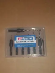Dkibbith 7 Pcs M2 Countersink Drill Bit Set