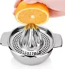 Hand Press Fruit Juicer Stainless Steel Manual Lemon Orange Squeezer Kitchen Gad