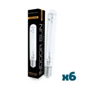 Indoor Sun 600w HPS Lamp x 6 Pack Globe Bulb High Quality Light Flower Grow