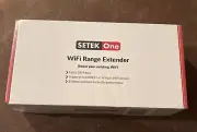 Setek One SE-01 Wifi Range Extender Signal Booster up to 300 Mbps White