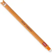 Legami, Panda Erasable Gel Pen - Ball End to Remove Ink without Weaking the Sheet - Black Ink - Temperature Sensitive - 0.7mm Lead Diameter