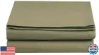 Elegant Comfort Premium Hotel Quality 1-Piece Flat Sheet, Luxury and Softest