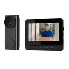 Wireless Video Doorphone Camera System with Wide Angle Lens and Snapshot