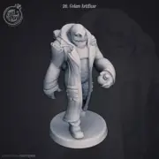 Golem Artificer Miniature | D&D DnD |