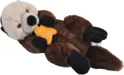 Wild Republic Ecokins Mini Sea Otter, Stuffed Animal, 8 Inches, Kids, Plush T...