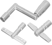 SECFOU Drum Set Tuning Tool 3pcs Drum Keys Easy to Use for Professional and Personal Use