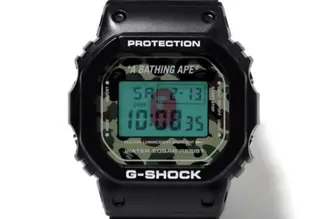 全新 A BATHING APE x G-SHOCK DW-6900 BAPE 聯名 白 夜光 手錶