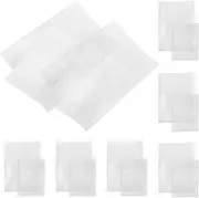 TEHAUX 20pcs Clear Book Covers, A4 and A5 Book Sleeves Slip On, Waterproof Transparent Textbooks Protector Plastic Binding Cover for Hardcover Office School Supplies