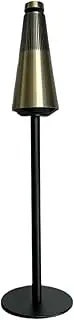 [ZGOUO] Speaker Floor Stand is Compatible with Bang&Olufsen Beosound 2 (First, Second, and Third Generations), Made of Aluminum Alloy Material, with Built-in Power Cord, (Black Single)