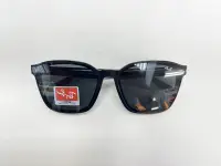 在飛比找Yahoo!奇摩拍賣優惠-光寶眼鏡城(台南)Ray-Ban新款黑塑方型太陽眼鏡 RB4