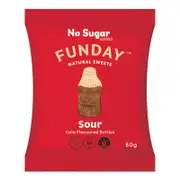 Funday Sour Cola Flavoured Bottles 50g