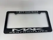 New License Plate Frame Holder MAK Performance