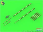 MASAM48120 1:48 Master Model Su-9 Fishpot / Su-11 Fishpot-C Pitot Tubes &